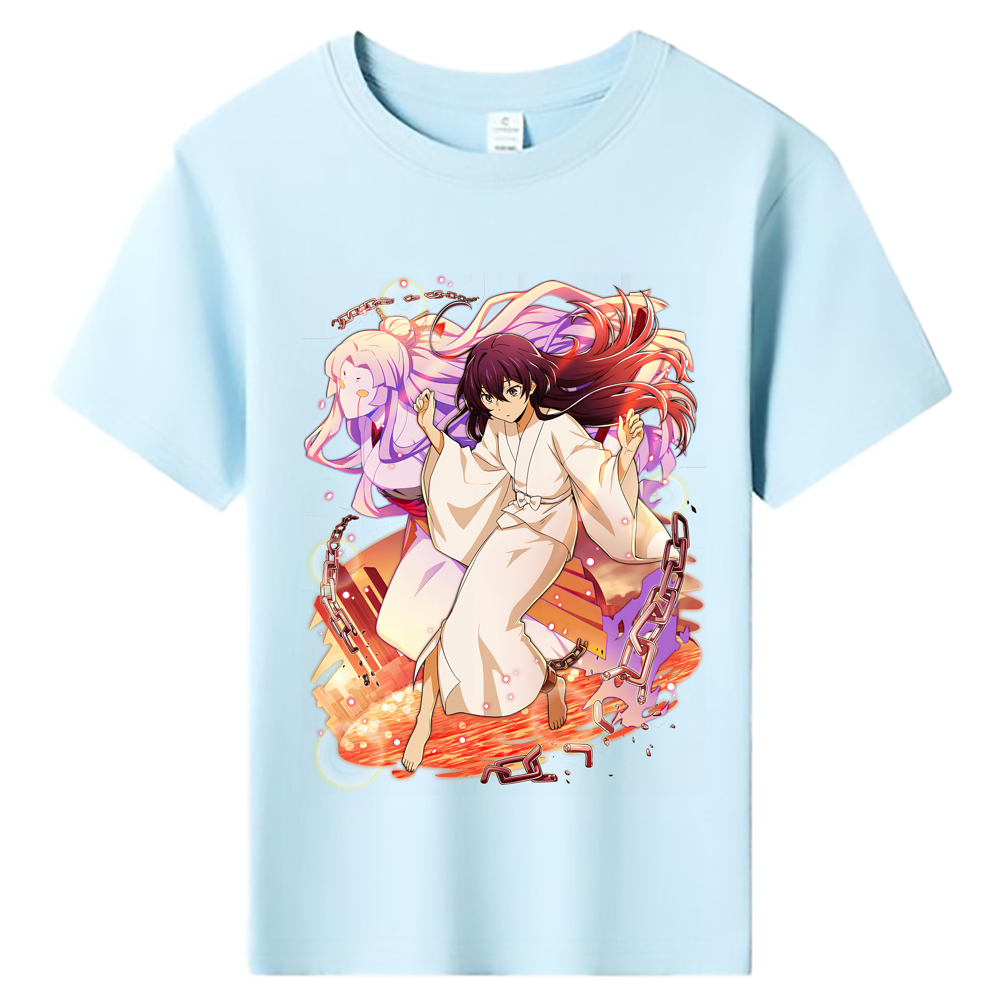 （画像用） 文豪ストレイドッグス Bungo Stray Dogs 綿100％キッズTシャツ（フロントプリント）